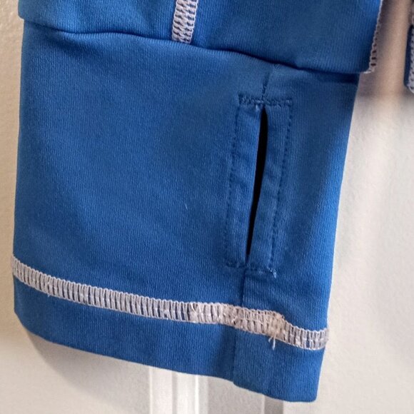 REI Blue Two Tone Base Layer LS Top - Picture 3 of 6